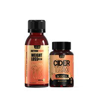 Double Up DEAL! Weight LOSS Syrup AND CIDERTRIM Capsules (Multiple Options)